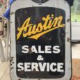 This morning I have been visited by June and David Price, long standing members of the Bristol Austin 7 Club who have donated this superb sign to the Archive. It […]