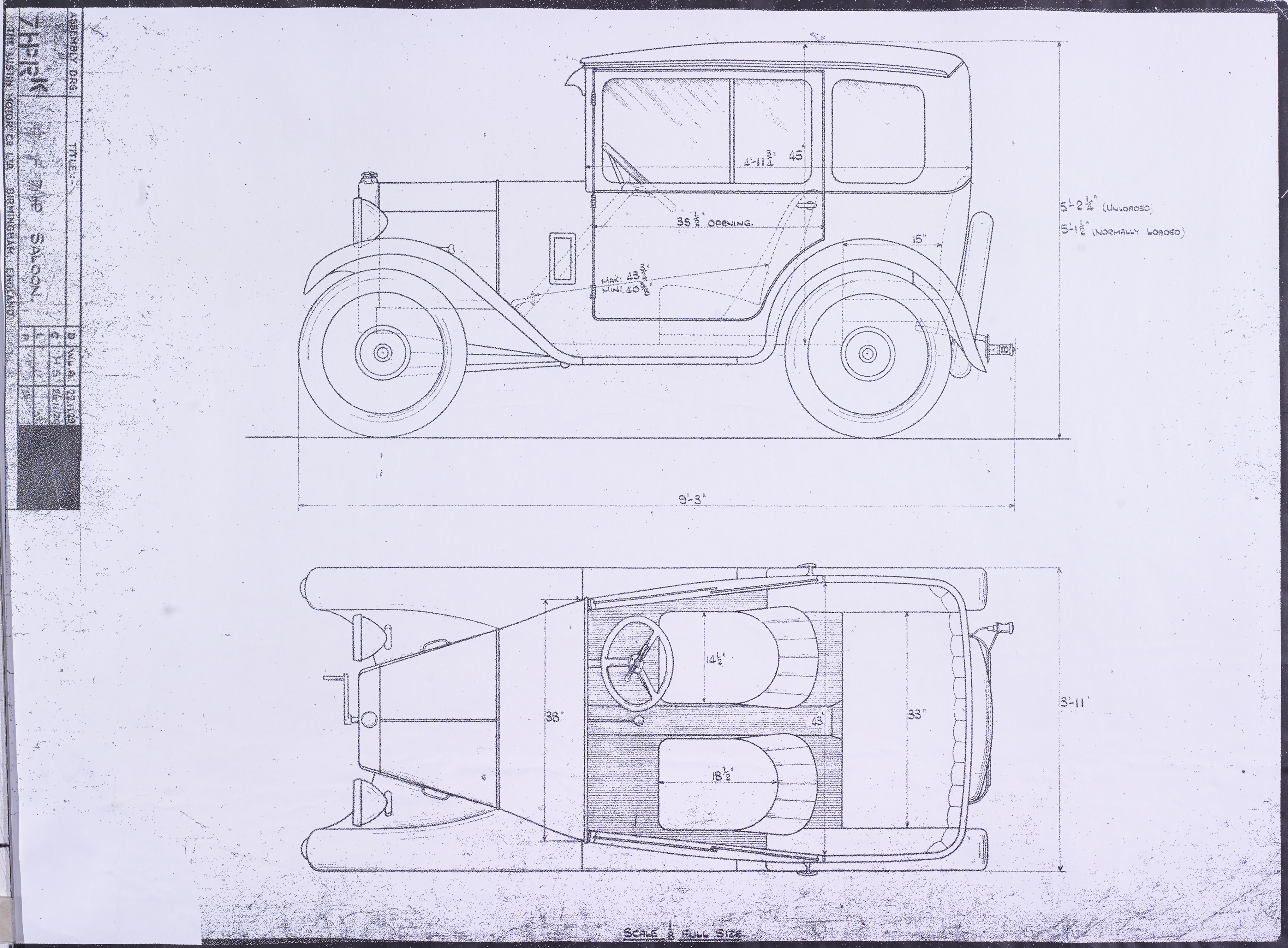 Assy Drg; 7HP RK; 7HP Saloon-image