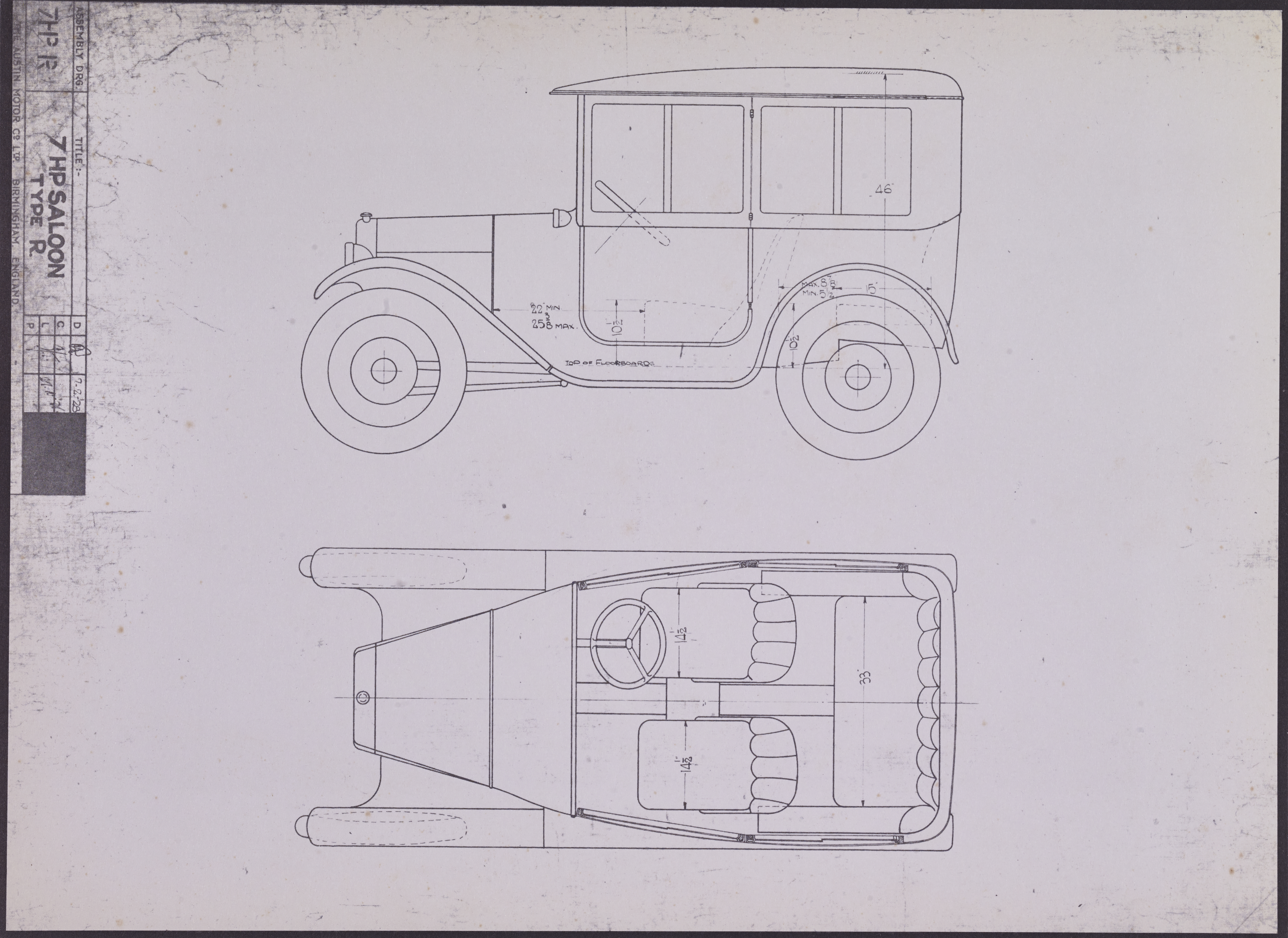 Assy Drg; 7HP R; 7HP Saloon Type R-image