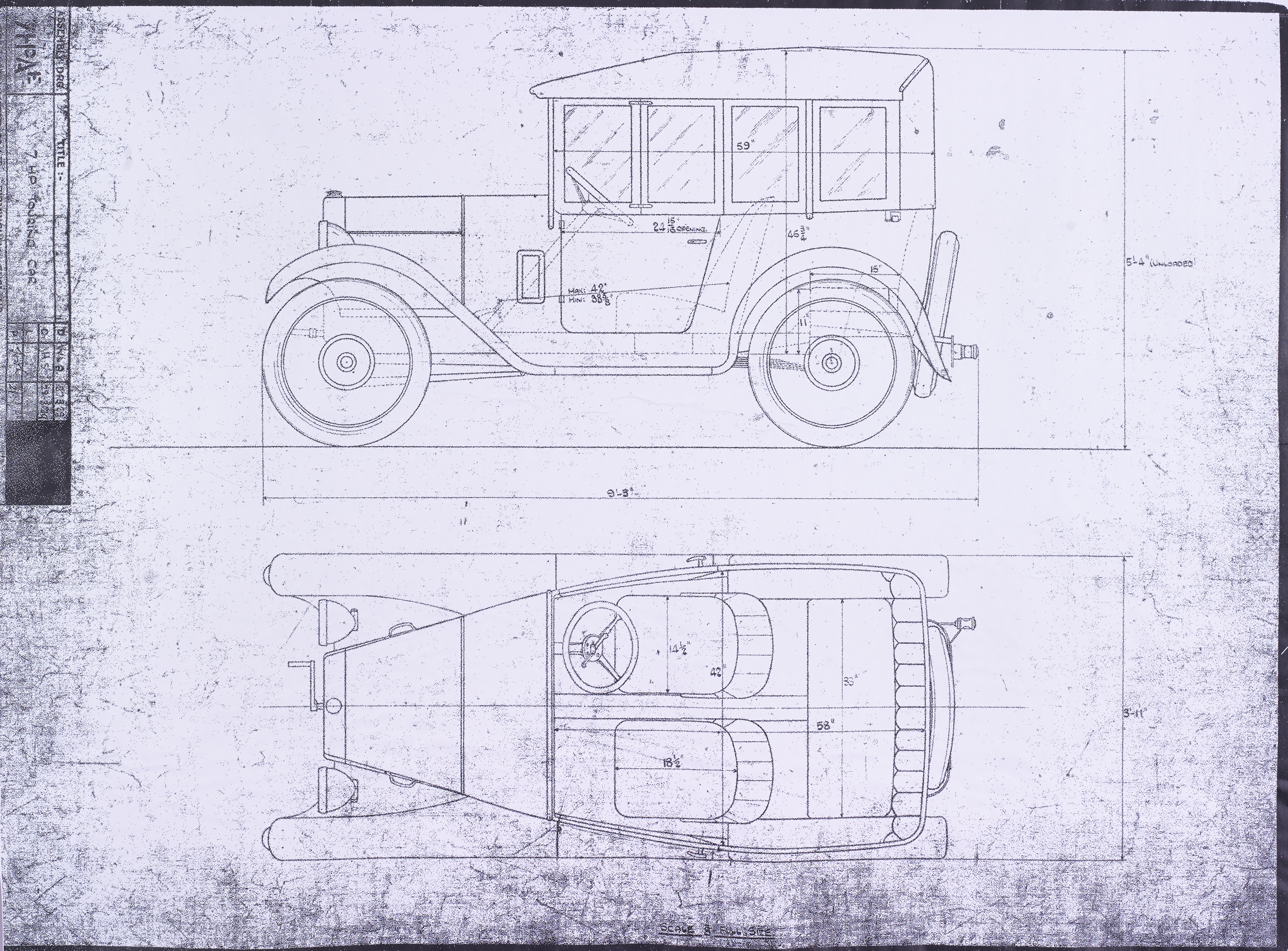 Assy Drg; 7HP AE; 7HP Touring Car-image