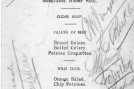 Austin Motor Company Works Directors Dinner, 1st February 1933 1/3